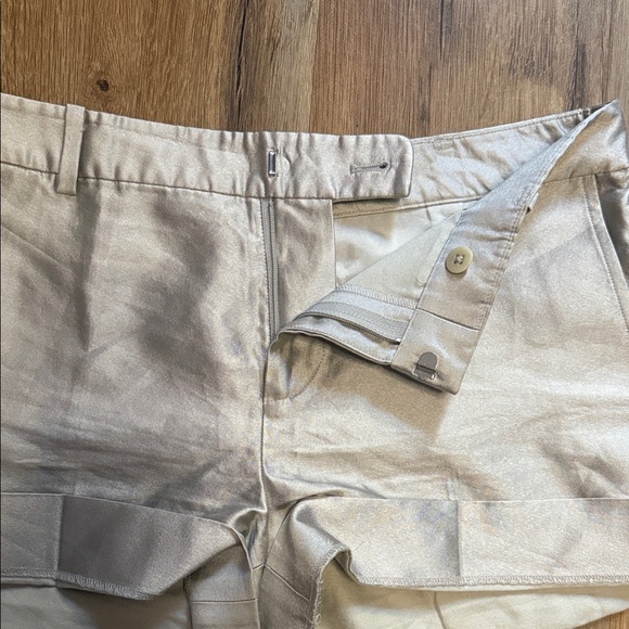 Ralph Lauren Cream High Waist Women's Shorts - Picture 2 of 4